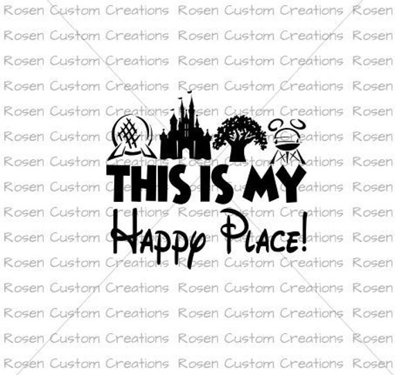 Disney Svg Disney World Disney Land Disney Vacation Etsy