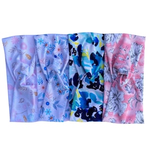 Floral Twisted Headband: Soft Stretchy Headband for Women