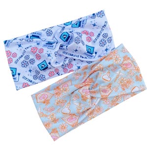 Cute Sonographer Headband, Ultrasound Tech Twisted knot Headband, Labor & Delivery Nurse Headbands, Stretchy Headbands for Nurses