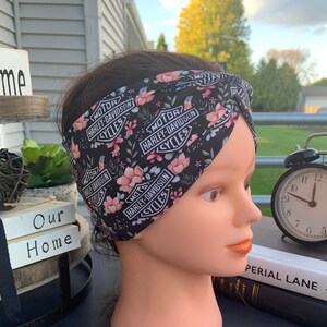 Motorcycle head scarf top