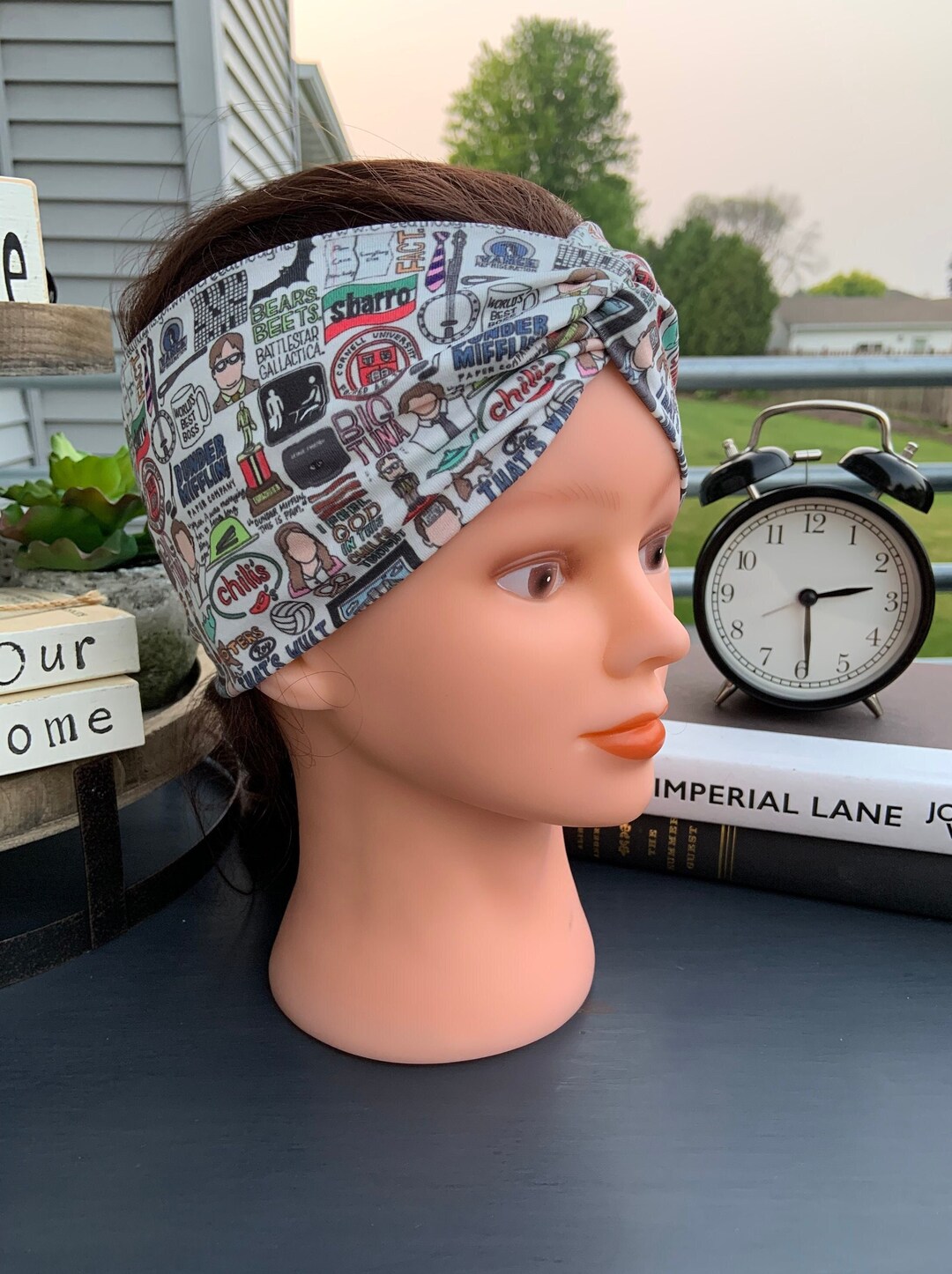 The Office Headbands for Women Wide Twisted Headband the Etsy