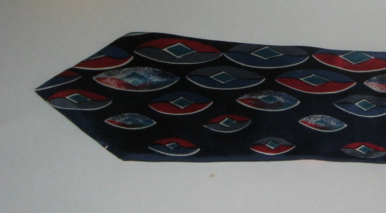 The Gift for Him Italian Silk Necktie Vintage Halston Necktie Mens Necktie