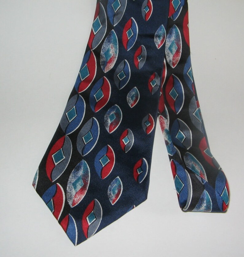 The Gift for Him Italian Silk Necktie Vintage Halston Necktie Mens Necktie