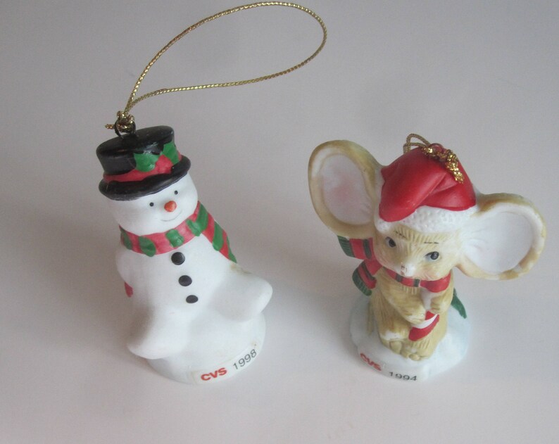 Christmas CVS Tree Ornaments, Ceramic CVS Traditions Limited Edition