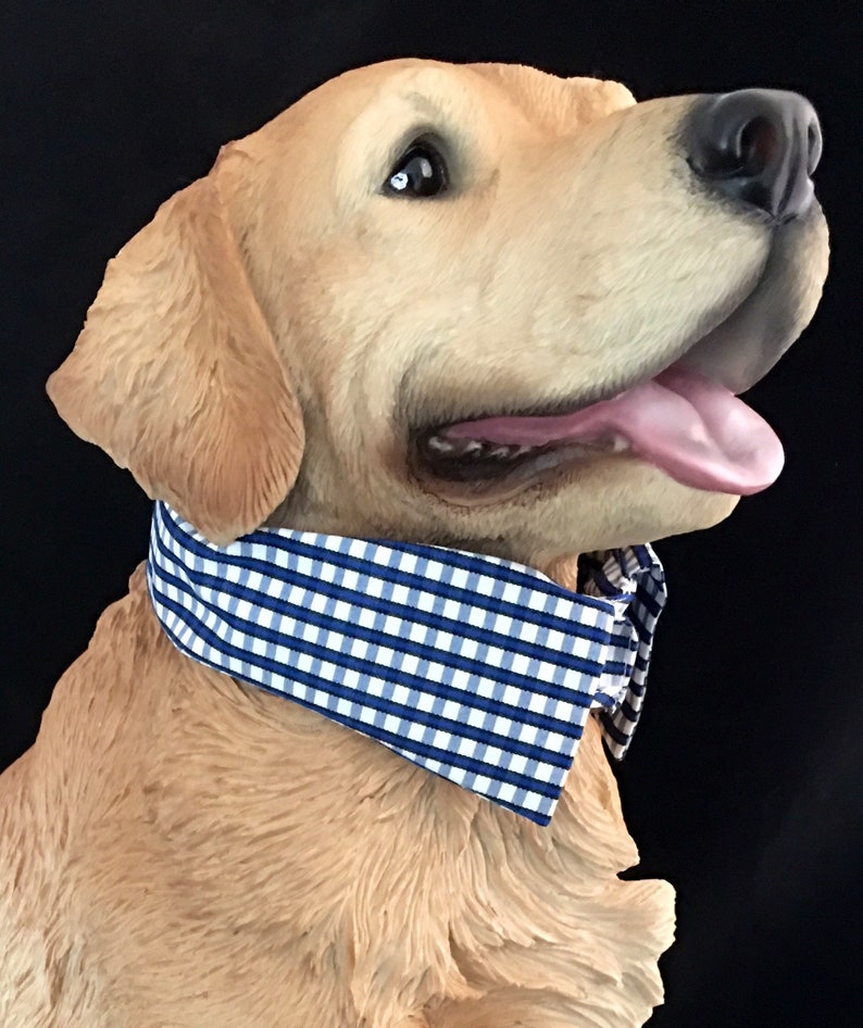Adorable Pet Dress Collar Shirt, Plaid, Puppy, Dog, Cat, Pet