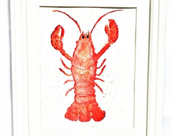 Sea Creature Print Series: Lobstar Larry
