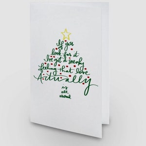 Love Actually is all Around Wenskaart