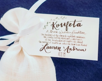Wedding Favor Tag