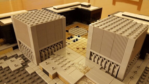 Instructions And Parts List For Lego World Trade Center Twin Etsy