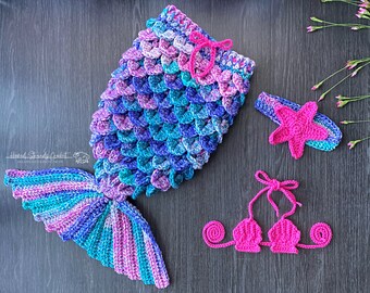 12 month mermaid outfit