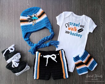 crochet baby hockey outfit pattern
