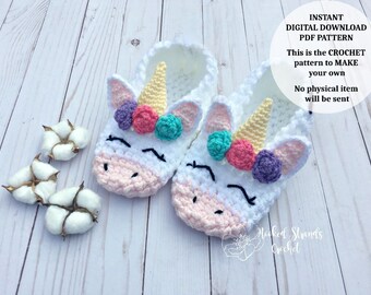 newborn unicorn slippers