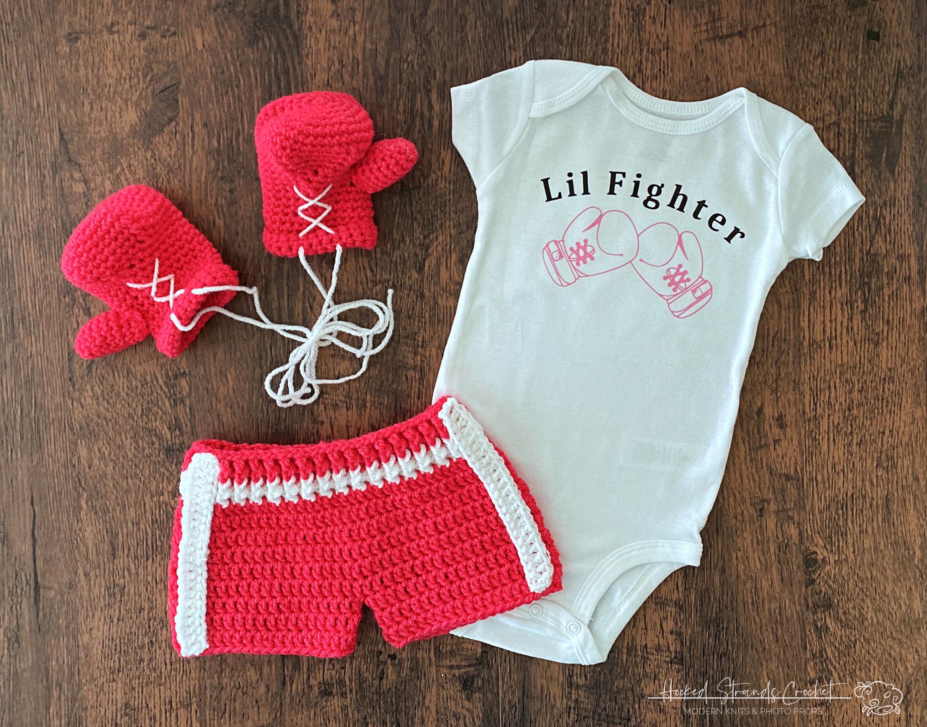 Baby boxing outfit with bodysuit and gloves Etsy