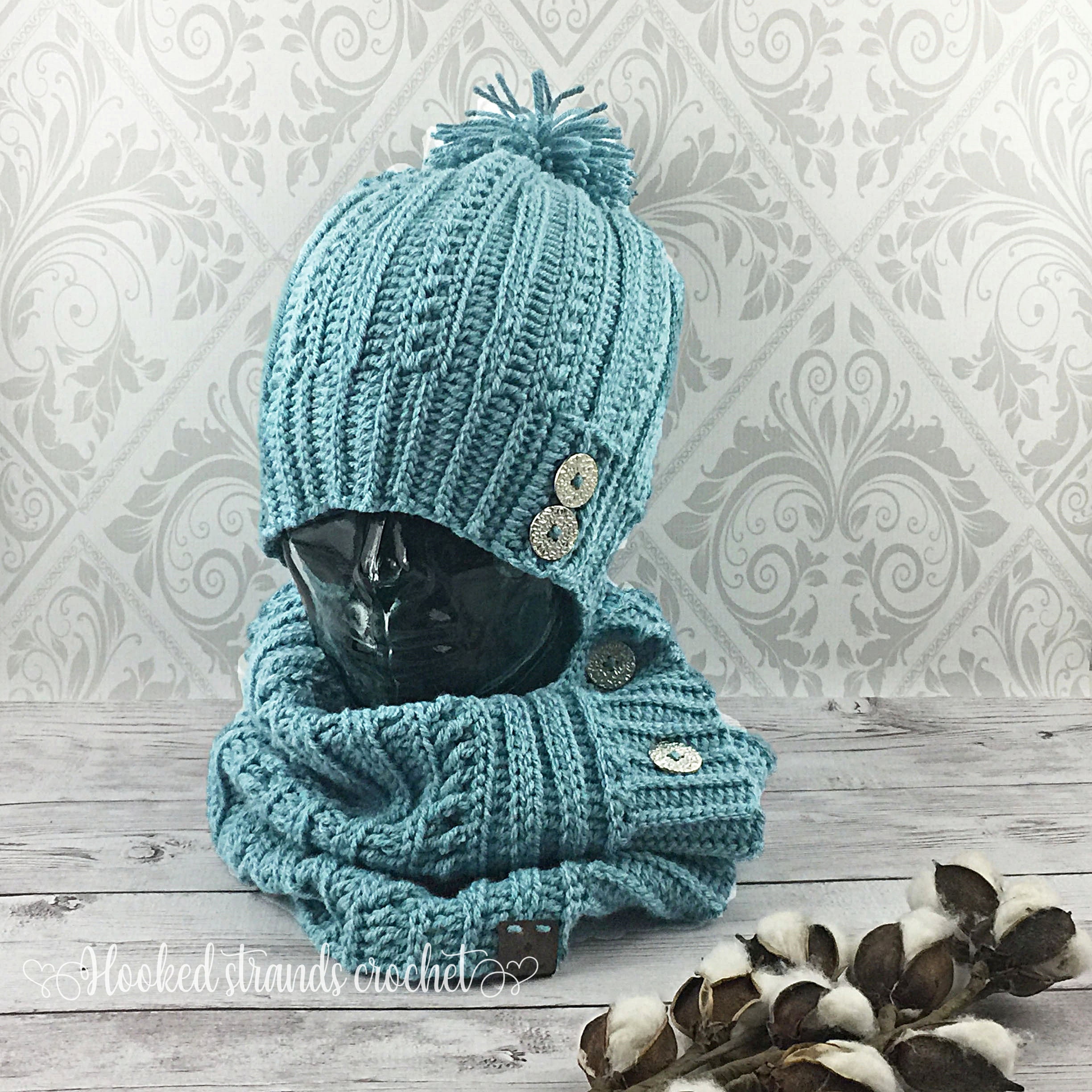 womens beanie hat and scarf set
