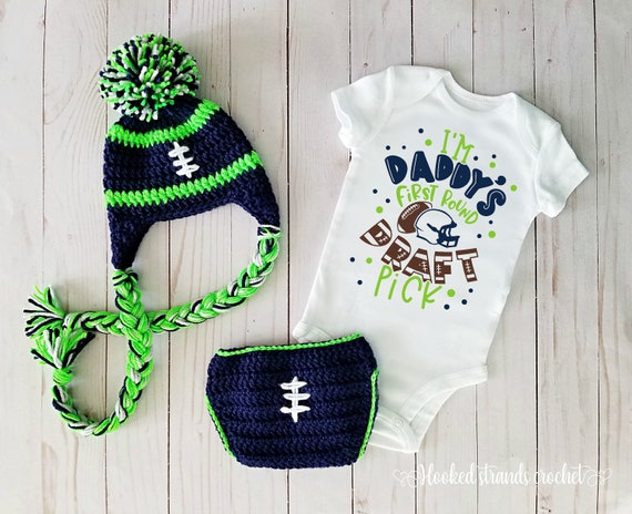 crochet baby football outfit pattern