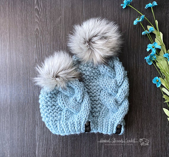 mommy and me winter hats