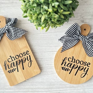 Farmhouse Bamboo Mini Charcuterie Board: Tiered Tray Decor