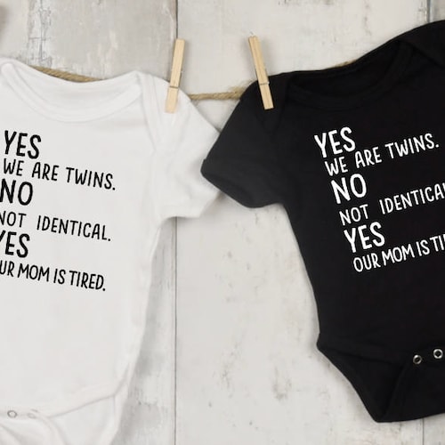 Twins Set Twins Gift Twins Outfit Fraternal Twins Twin Etsy Twins Set Twins Gift Twins Outfit Fraternal Twins Twin Etsy
