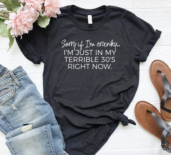 30th Birthday Shirt Funny Women's Shirt Mom Shirt Gifts | Etsy