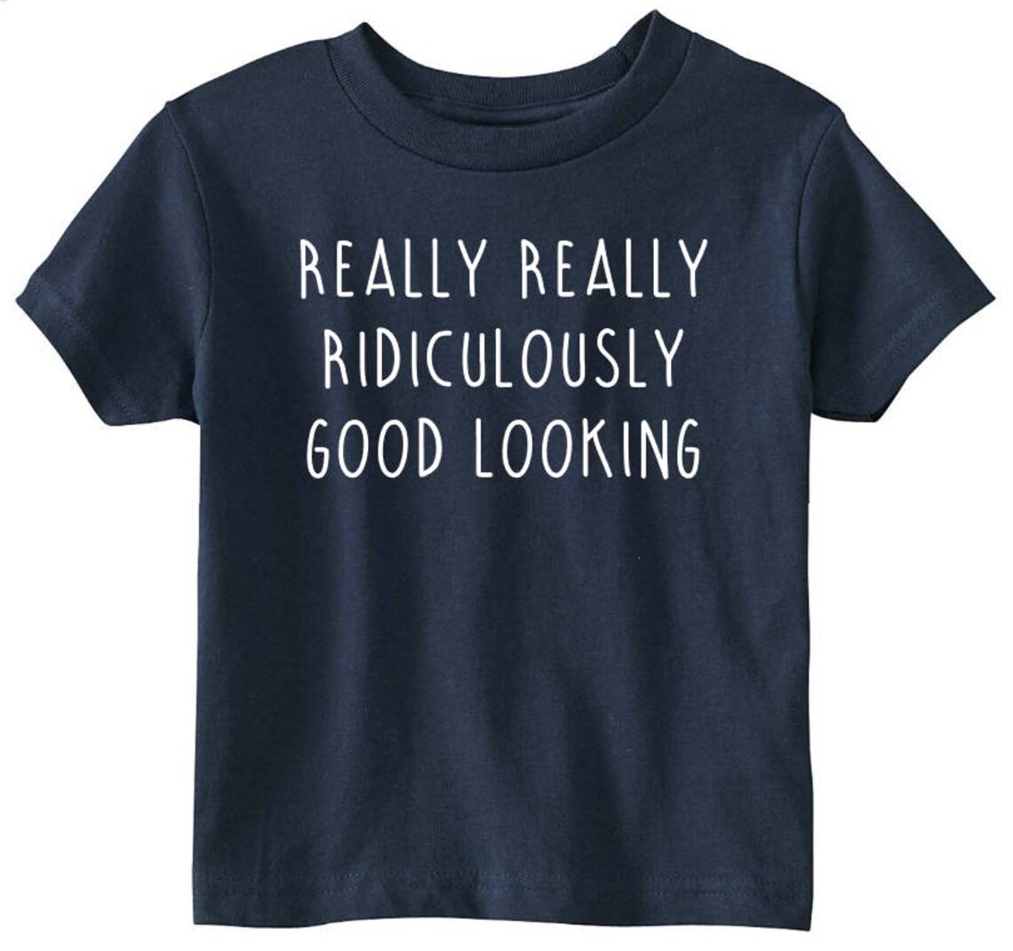 Good Looking Shirt Toddler Shirt Boy Shirt Zoolander Shirt | Etsy