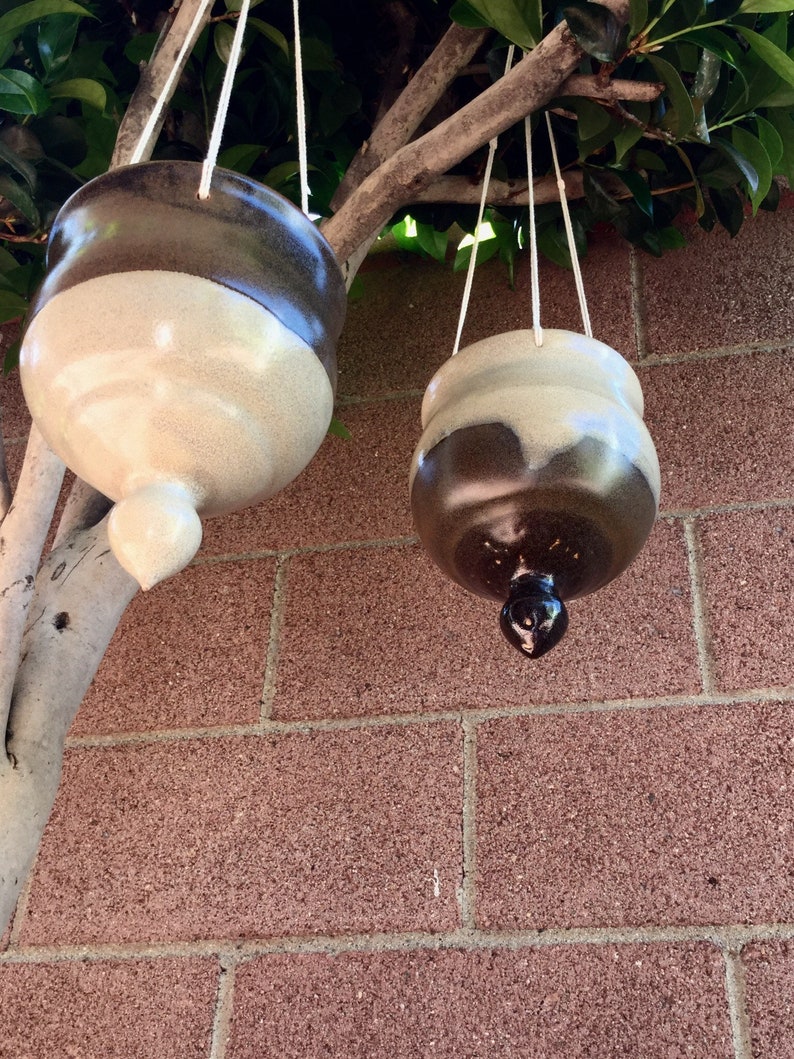 Spired Ceramic Hanging Planter