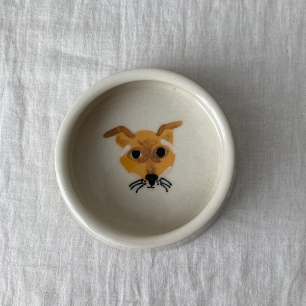 Ceramic Chihuahua Bowl