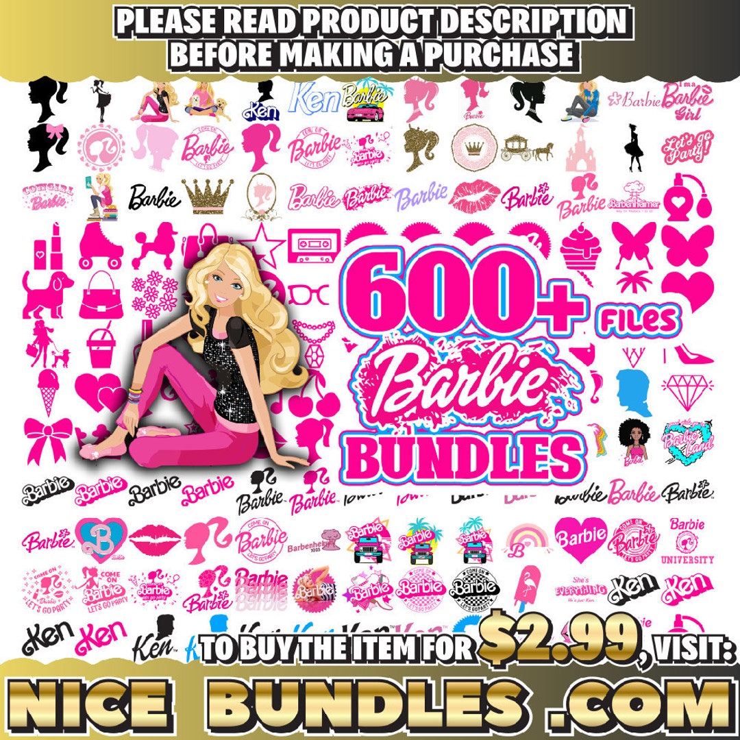 100 Stickers Princesse Barbie - Autocollants Kawaii, Imperméables, Pour Déco DIY, Enfants