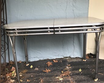 formica kitchen table vintage art deco chrome and formica table kitchen table etsy formica kitchen table vintage art deco chrome and formica table kitchen table etsy