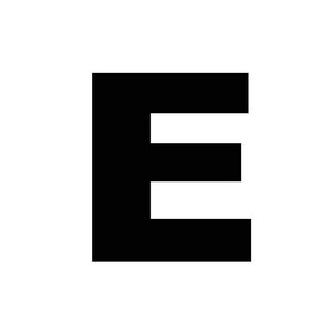 Juego de parches de polipiel de 10 letras "E" con respaldo adhesivo, láser, variedad de colores, parche de sombrero