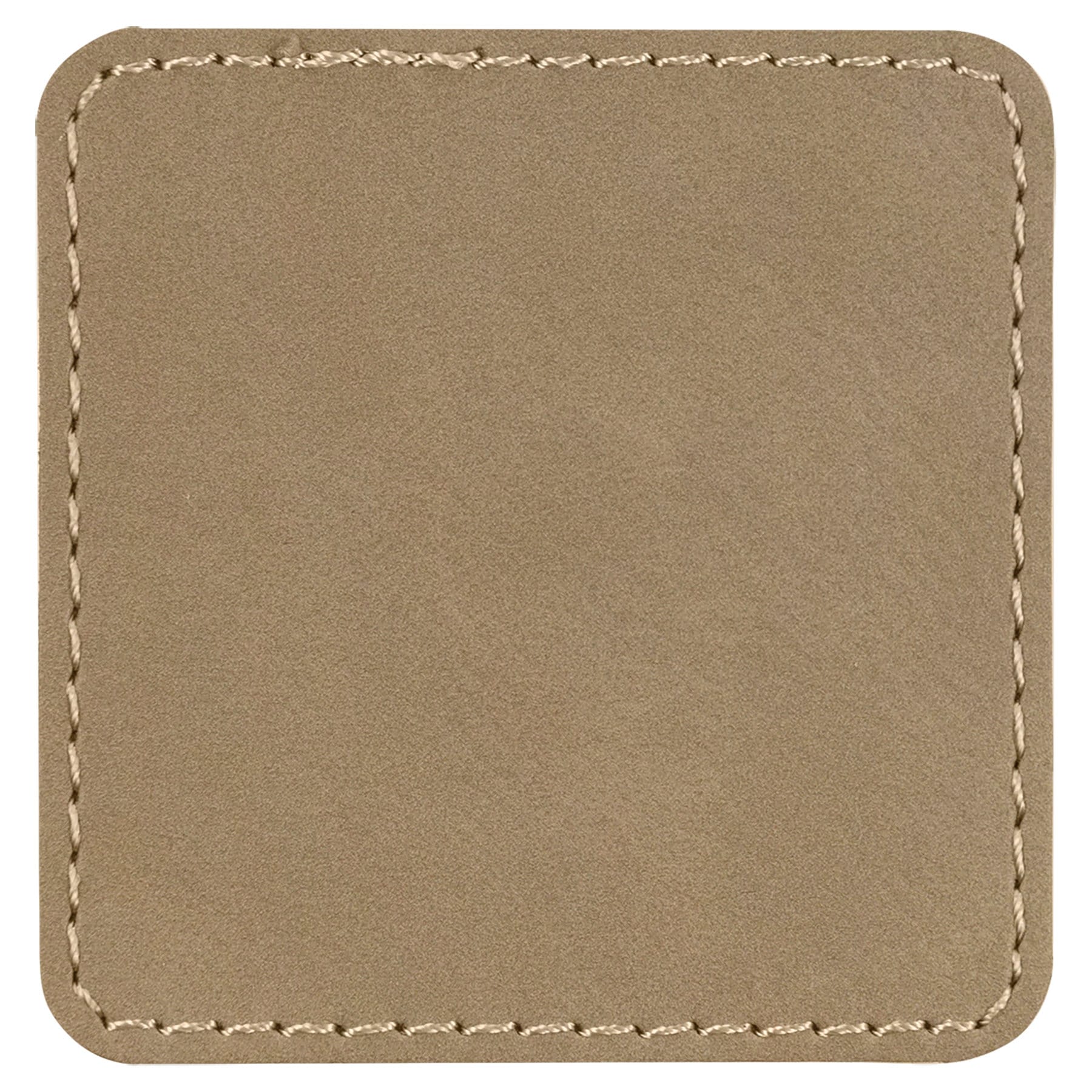 Set of 10 Blank Light Brown Laserable Leatherette Square Patch Etsy