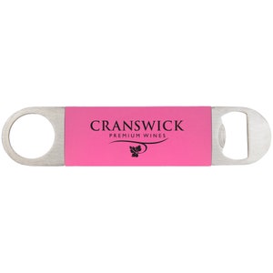 Set of 12 Blank Laserable Silicone Bottle Opener for engraving - Pink
