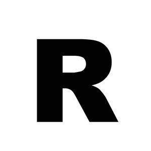Juego de parches de polipiel de 10 letras "R" con respaldo adhesivo, láser, variedad de colores, parche de sombrero