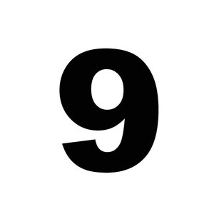 Juego de 10 parches de polipiel número "9" con respaldo adhesivo, láser, variedad de colores, parche de sombrero