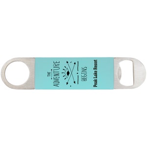 Set of 12 Blank Laserable Silicone Bottle Opener for engraving - Teal