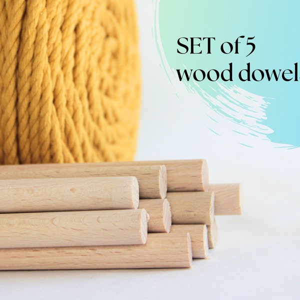 Wooden Dowel Art Etsy