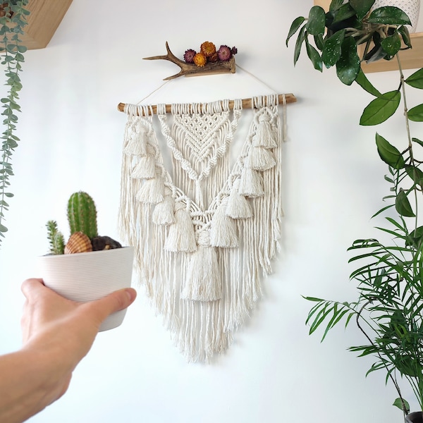 Macrame PDF PATTERN, Large Wall Hanging Tutorial, Digital Instruction, Instant Download, Simple big wall decor lesson, craft DIY Guide Gift