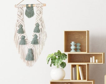 Macrame PDF PATTERN, Wall Hanging Tutorial, Digital Instruction, Instant Download, Simple big wall decor lesson, craft DIY Guide Gift, Gift