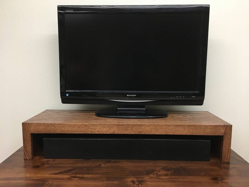 Led Tv Riser LED LCD TV Riser Stand Modern Oak - Etsy