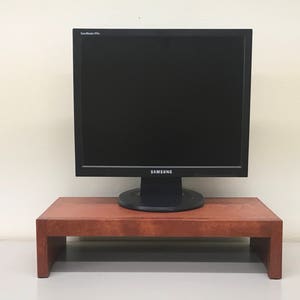 Computer Monitor/TV Riser LED TV Stand Birch Desktop Organizer New Colors!