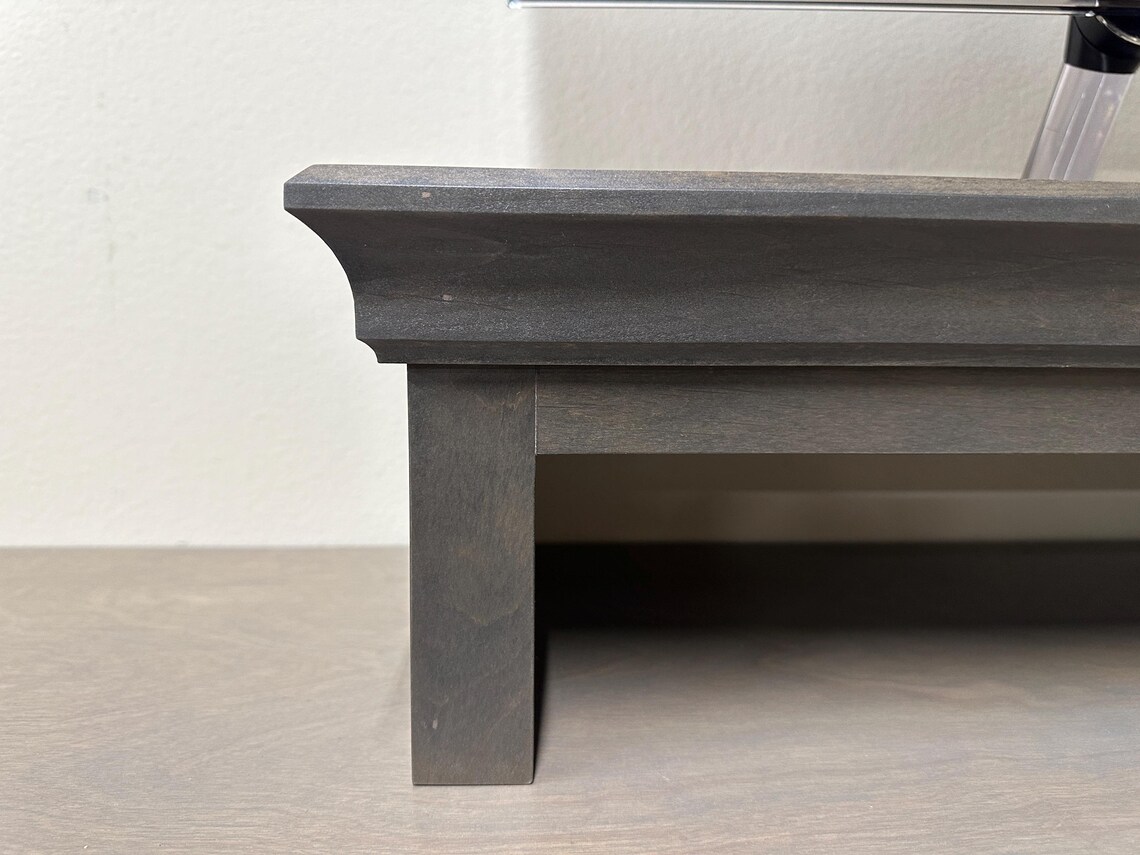 LED TV Riser Stand in Shaker Alder New Colors! - Etsy