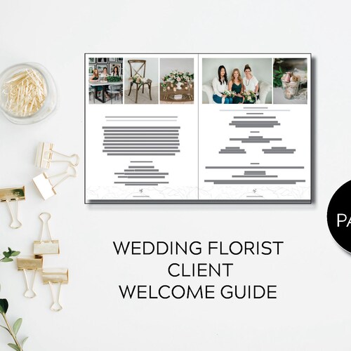 Wedding Florist Inquiry Questionnaire PDF INSTANT DOWNLOAD Etsy