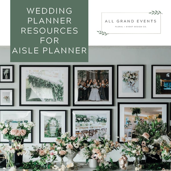 Recursos para clientes de Wedding Planner - PDF - DESCARGA INSTANTÁNEA