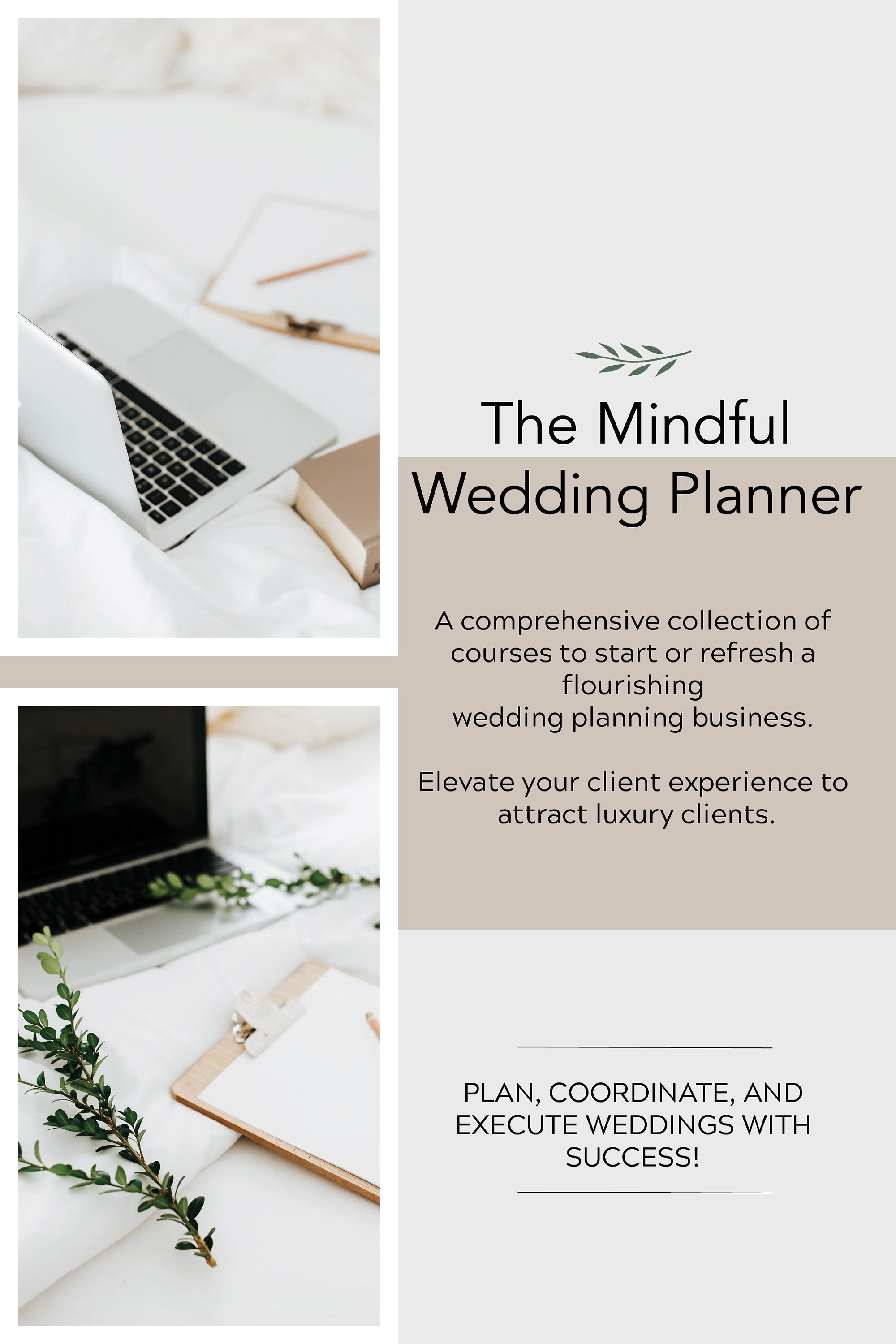 The Mindful Wedding Planner A Wedding Planner Masterclass Over 570