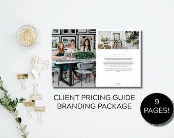 CUSTOM Marketing Wedding Photography Magazine Template, Photography Wedding PRICING Guide, Wedding Planner Pricing Guide - PDF
