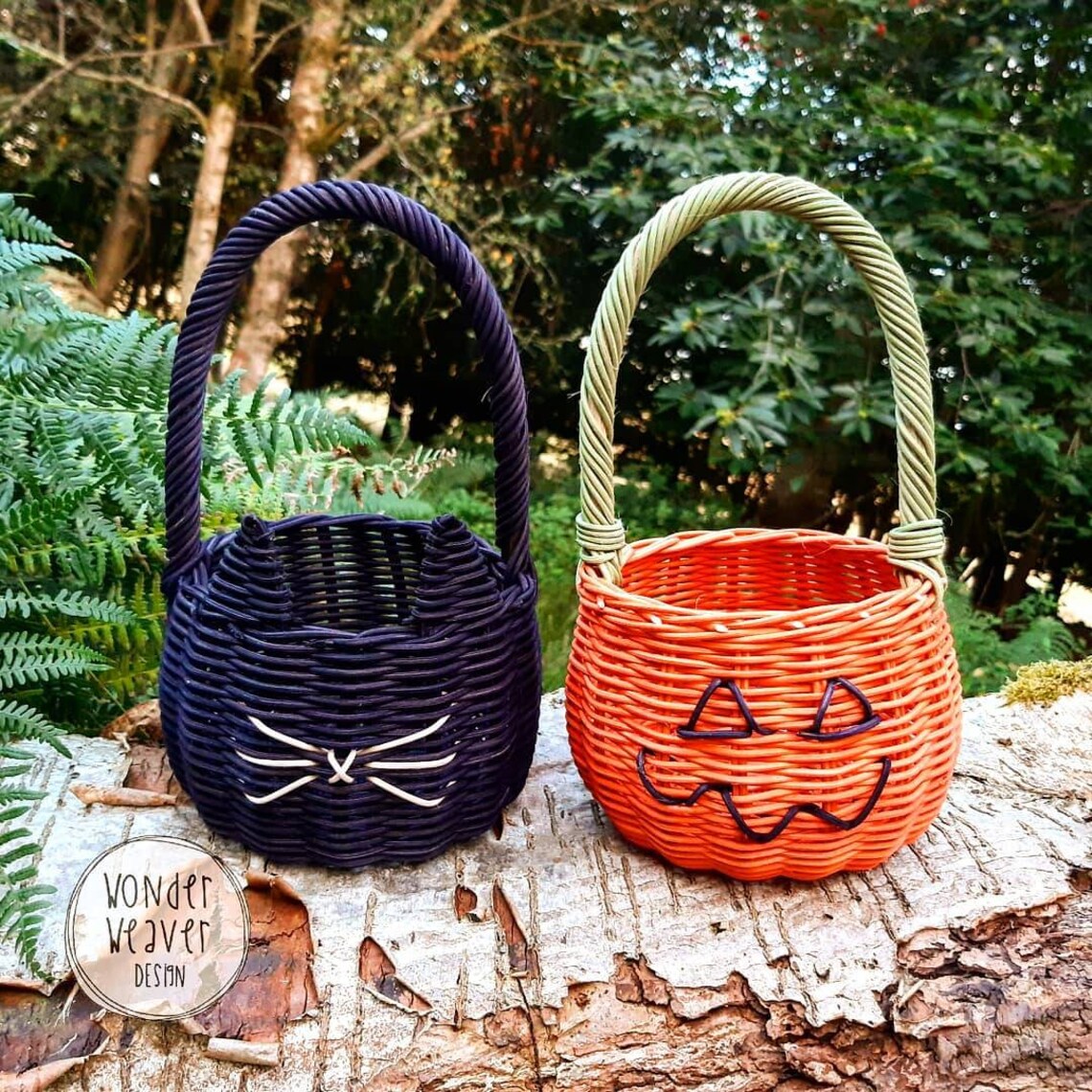Trick or Treat baskets for Halloween Limited Edition Etsy