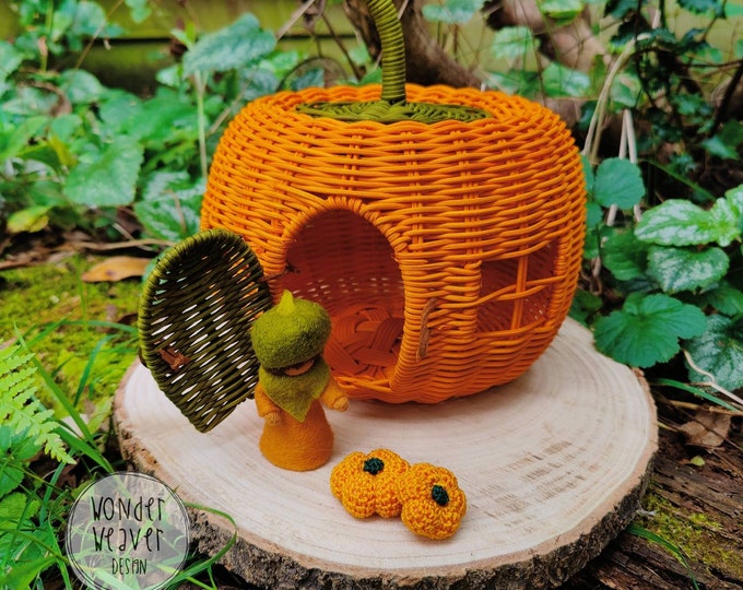 PUMPKIN WITCH House LED Halloween Decoration New Etsy