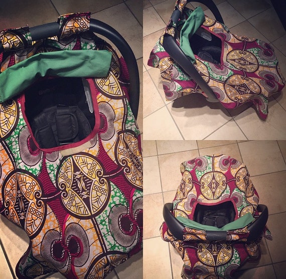 Ankara Car Seat Canopy Etsy