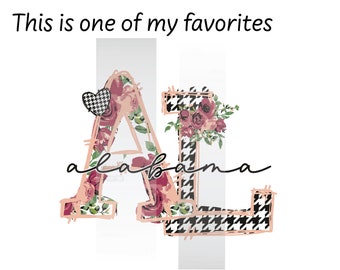 Alabama SVG Cross Stitch Pattern Clipart Digital Download Commercial ...