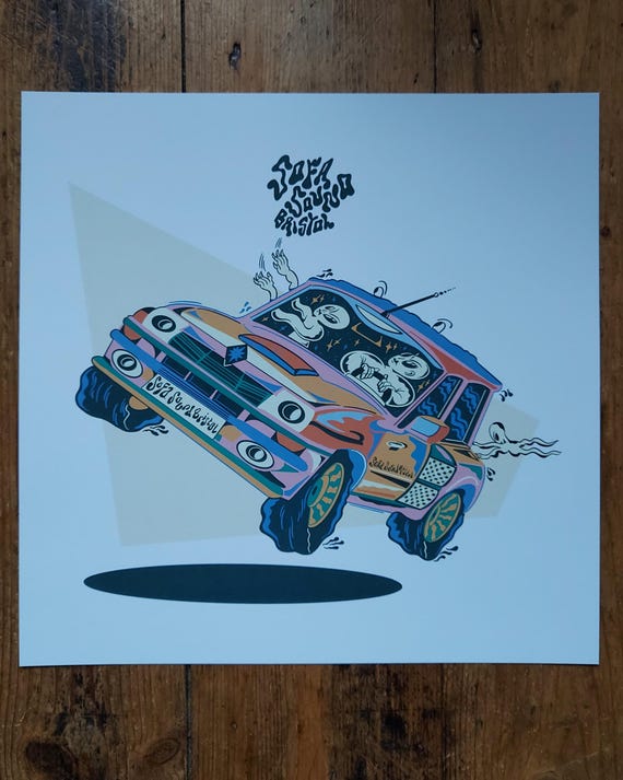 Sofa Sound Bristol Renault 5 Turbo - 29.7cm x 29.7cm