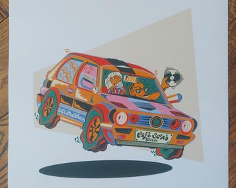 Golf GTI 29,7 x 29,7 cm